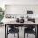 kitchen with an island, modern appliances and spacious counter-space