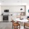 kitchen and connected dining room with ample counterspace